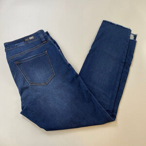 Women's KUT from the Kloth Blue Connie Ankle Skinny Jeans Size 8 Dark Wash